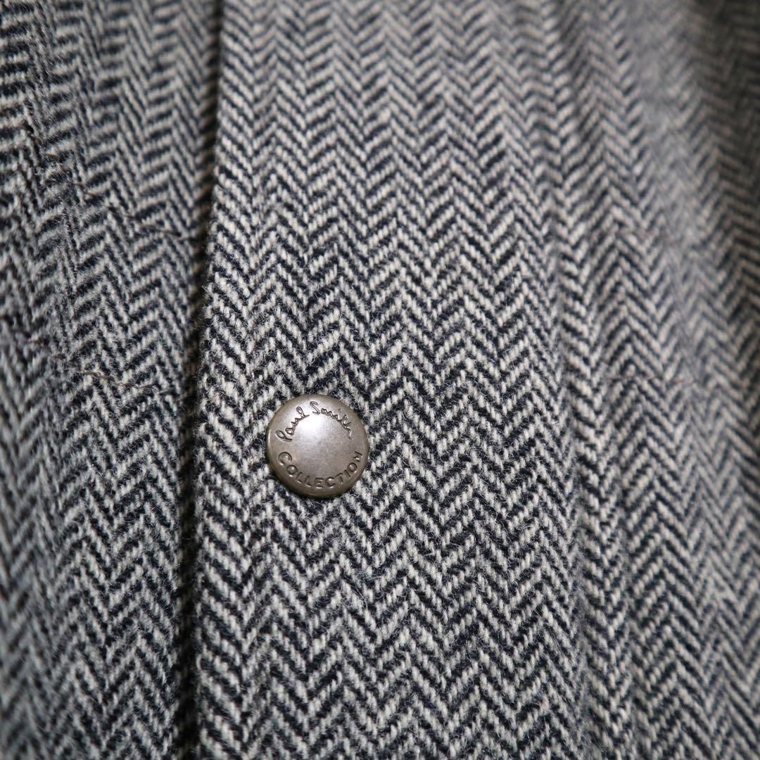 極希少】Paul Smith COLLECTION 裏地中綿 ツイード コート - メルカリ