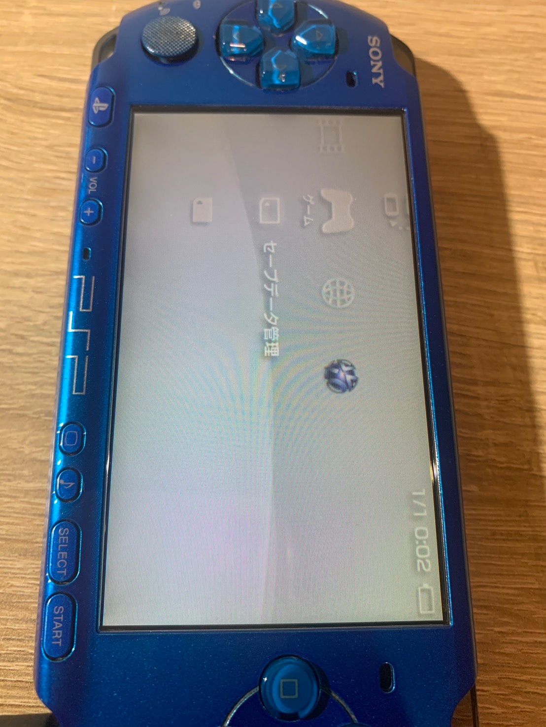 5796 PlayStation ポータブル PSP 3000 バイブラント ブルー UP786_INFO