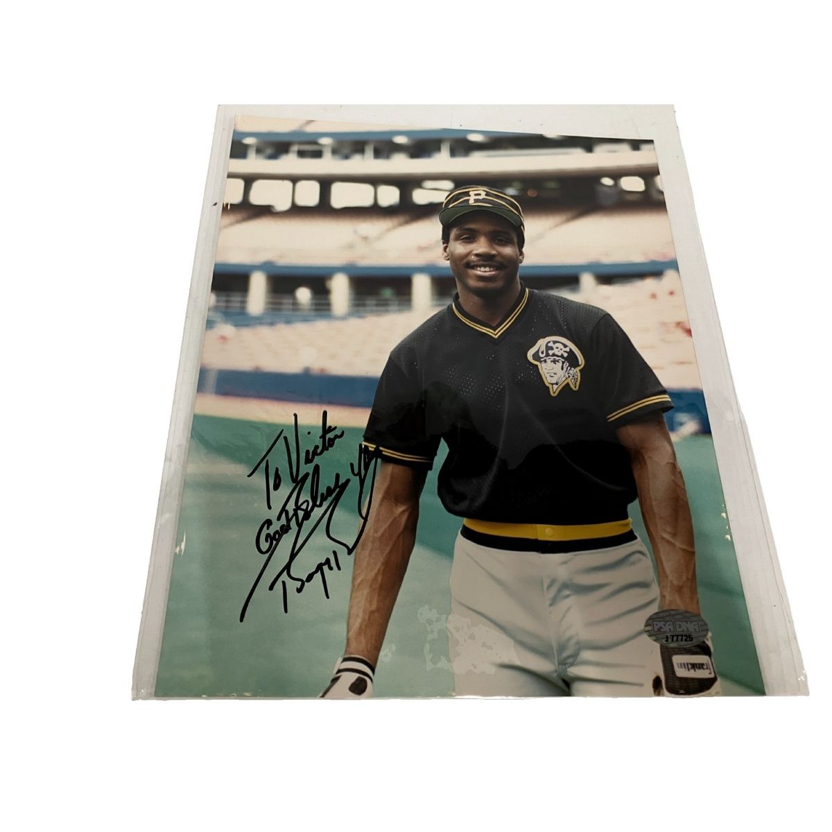 バリー・ボンズ Barry Bonds 直筆サイン入り 写真 証明書