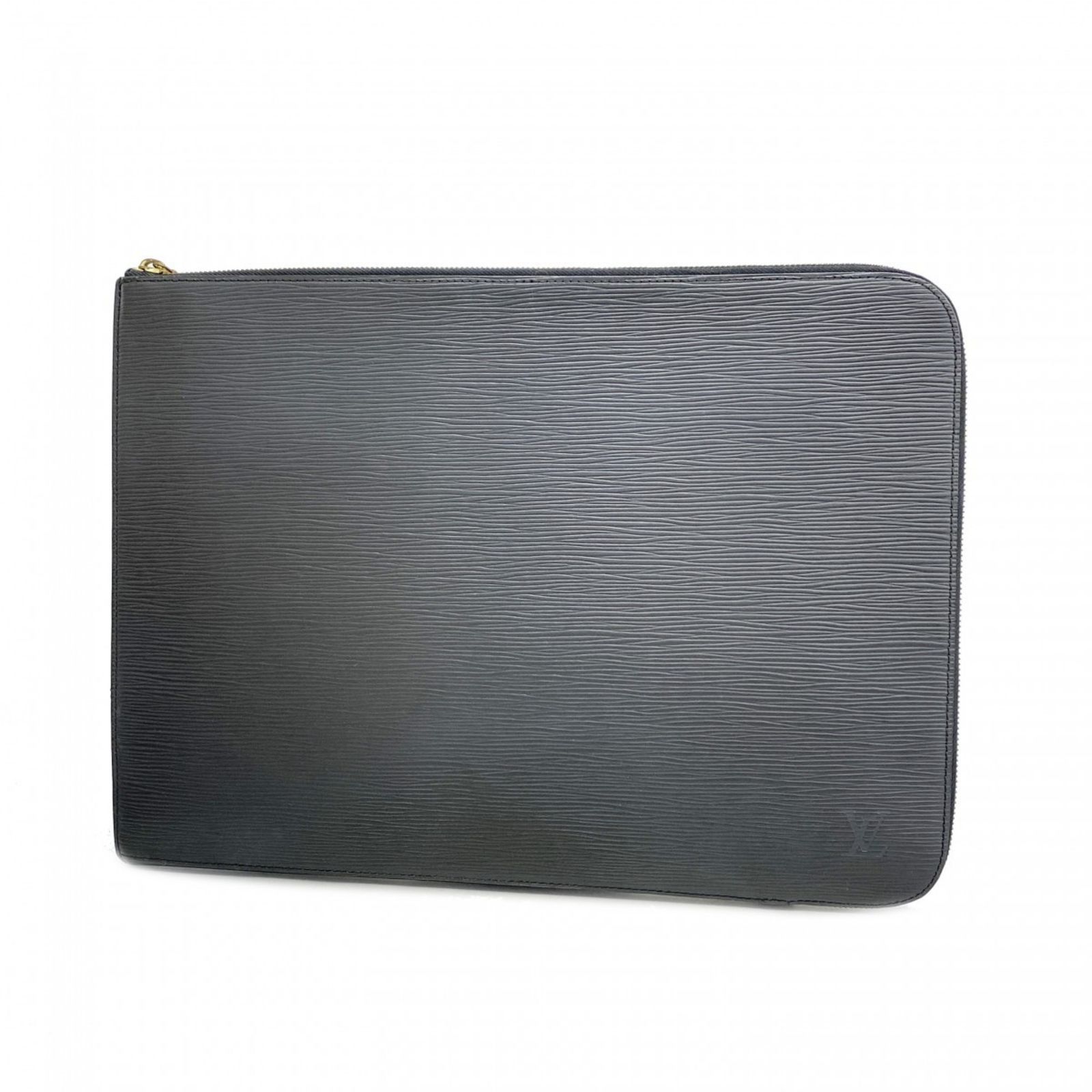 ルイ・ヴィトン(Louis Vuitton) ルイ・ヴィトン クラッチバッグ エピ ポッシュドキュマン M54492 ノワールメンズ