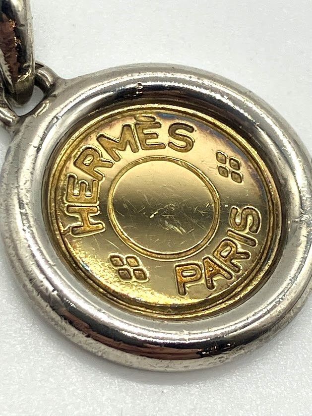 IT7WA169515Z】HERMES エルメス ヴィンテージ Au750 Ag925 セリエ