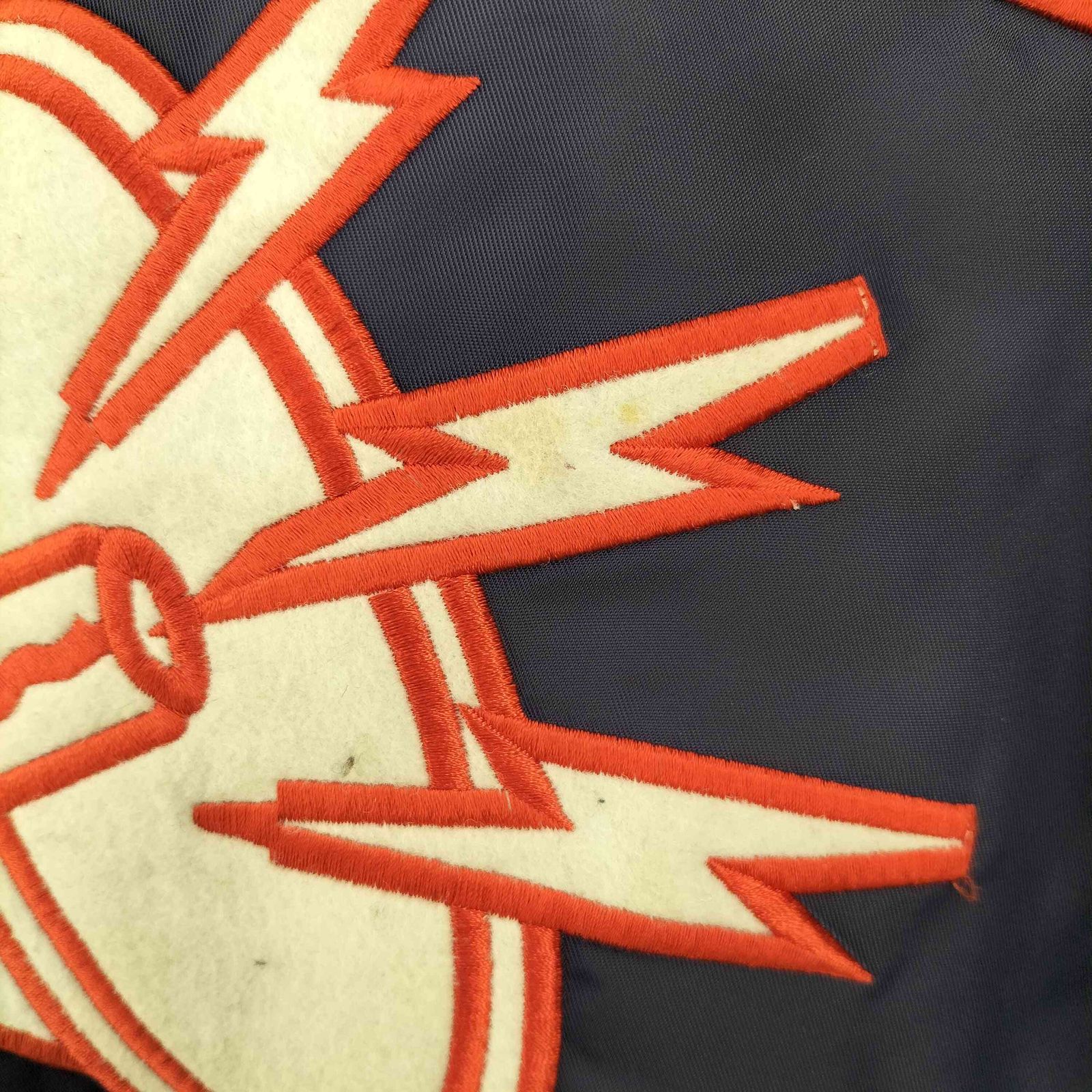 マキシマムザホルモン｜スウェットスタジャンLブラック×グレー