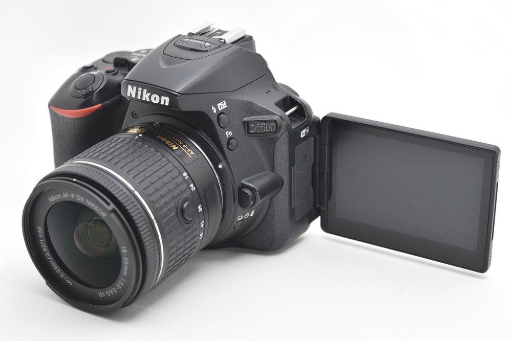 Nikon D5500 レンズキット本格一眼レフ WiFi対応 保証☆ニコン ...