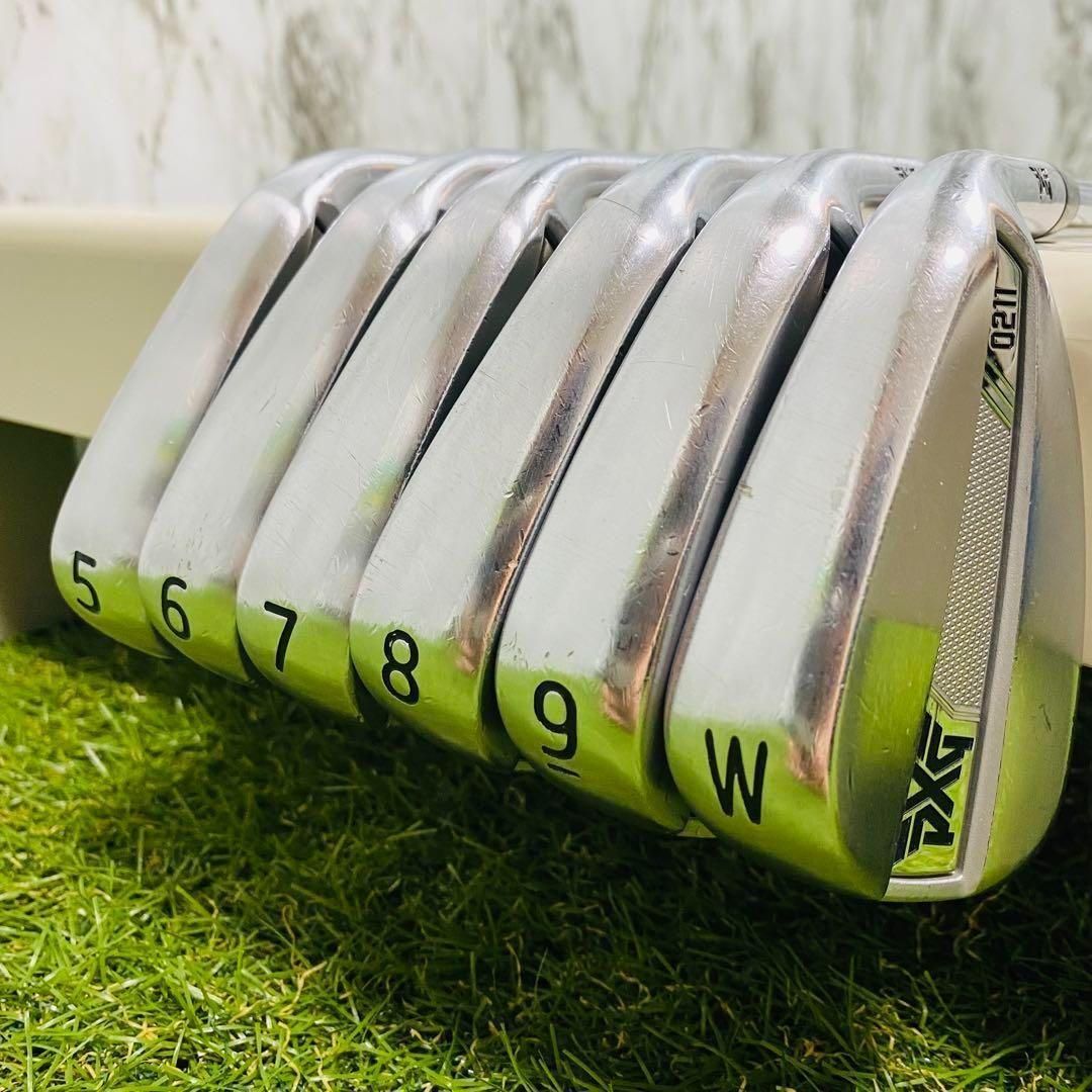 【激レア】大人気モデル PXG 0211 COR2 メンズアイアンセット6本 S 激レア】大人気モデル PXG 0211 COR2 メンズアイアンセット6本 S