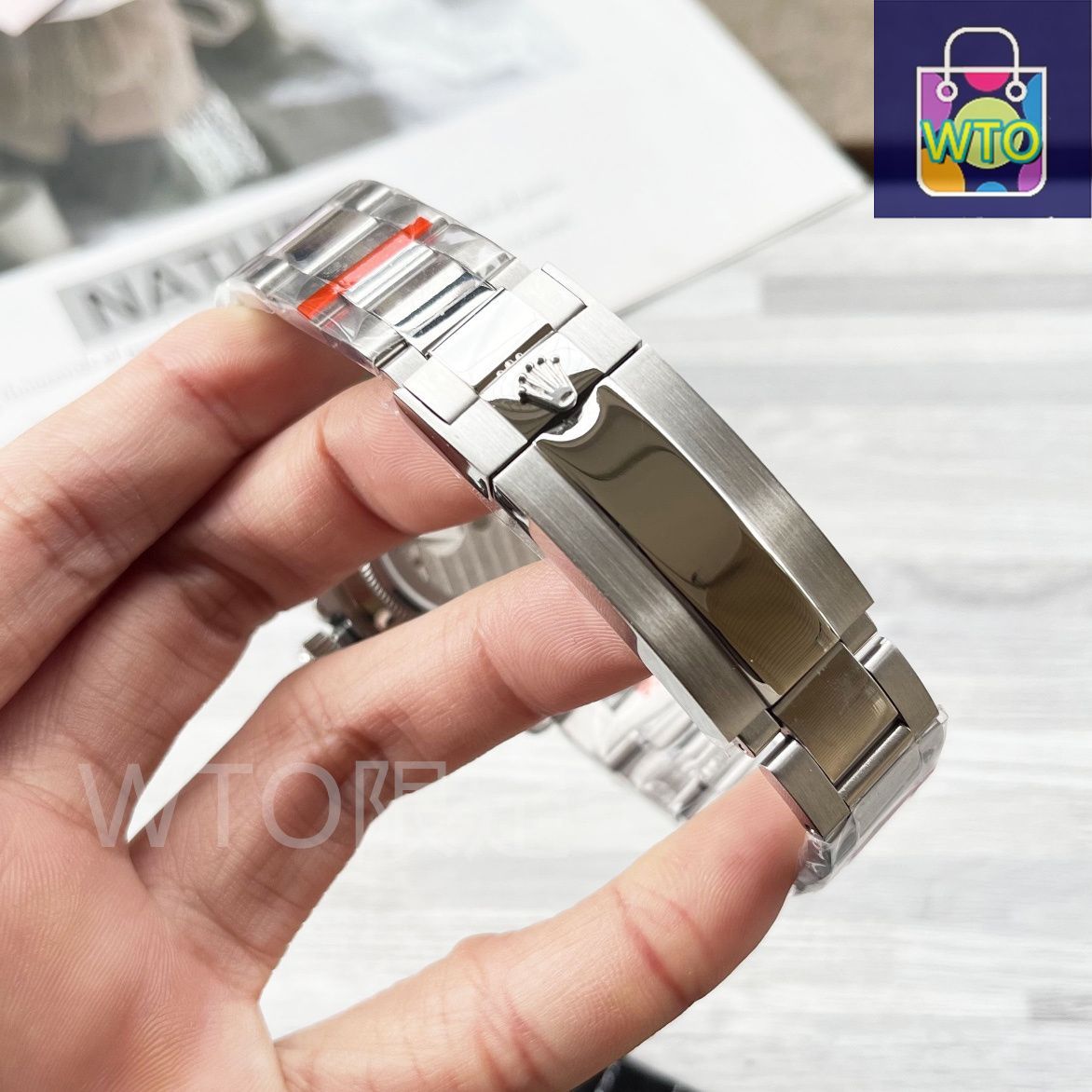 ROLEX COSMOGRAPH 掛け時計 シルバー ROLEX COSMOGRAPH 掛時計 34cm