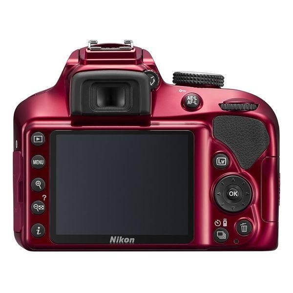中古 美品 Nikon D3400 18-55mm VR レンズキット レッド - メルカリ