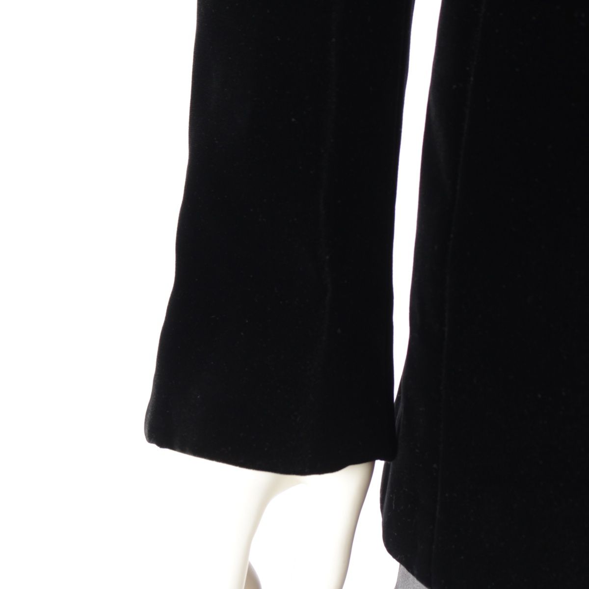 サンローラン 16AW エディスリマン期 ベルベッド ベロア調 1B シングル 
