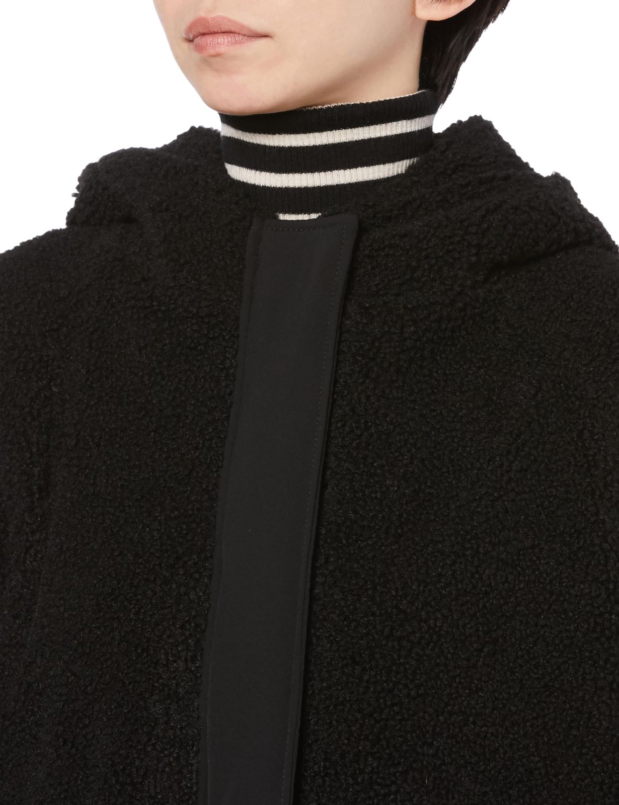 フード付きコート