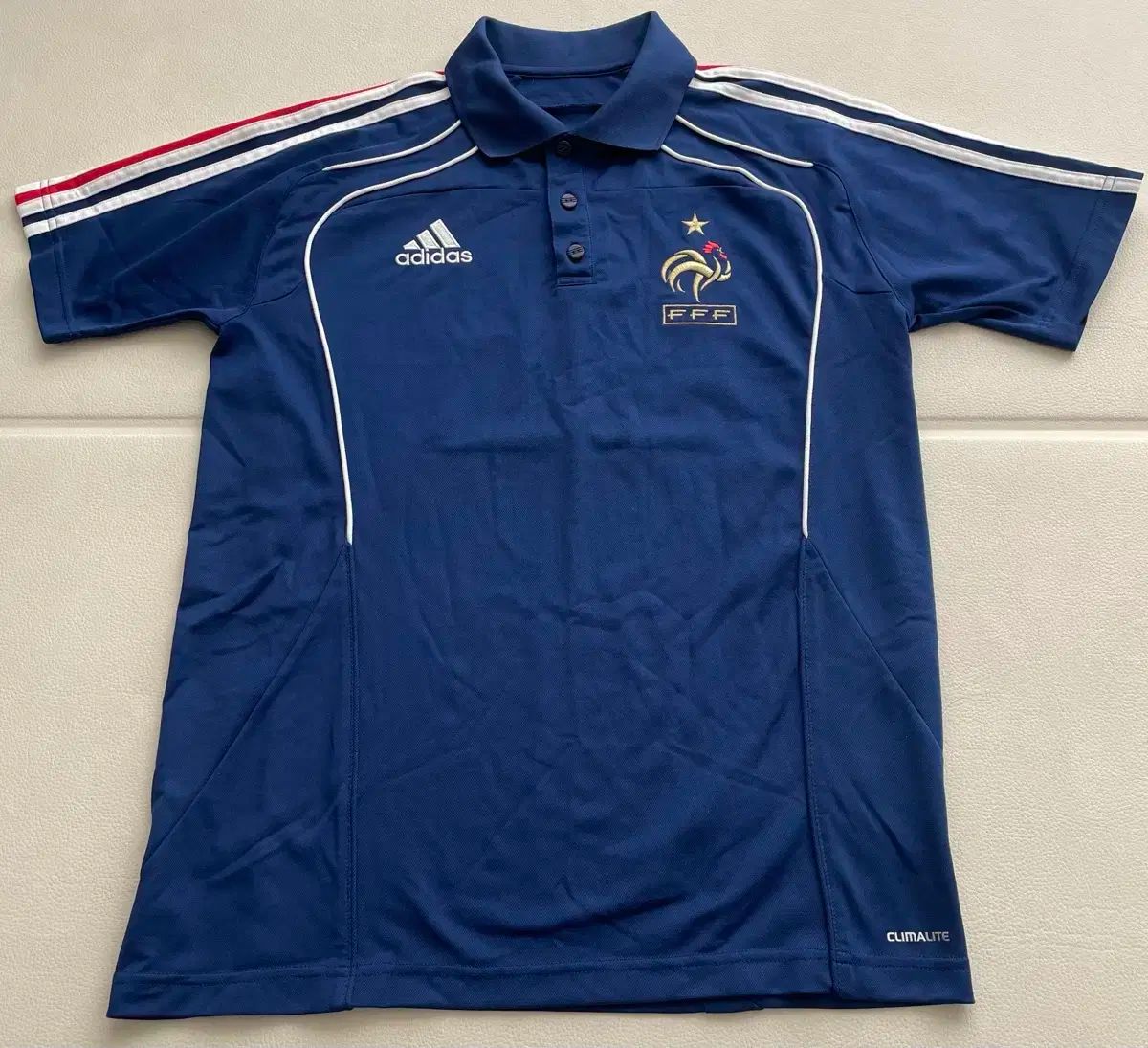 adidas アディダス フランス 09 ー 10 韓国国家代表 襟付きTシャツ ポロシャツ