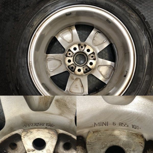 DUNLOP WINTER MAXX WM01 175/65R15】スタッドレス【MINI F56/F55 純正 