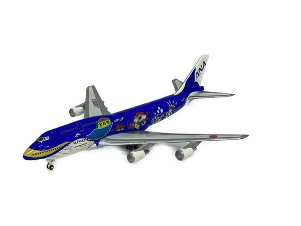 全日空 Boeing 747-481D モデル 1/400 全日空 Boeing 747-481D 1/400 JA8963 ANA 飛行機模型 中古