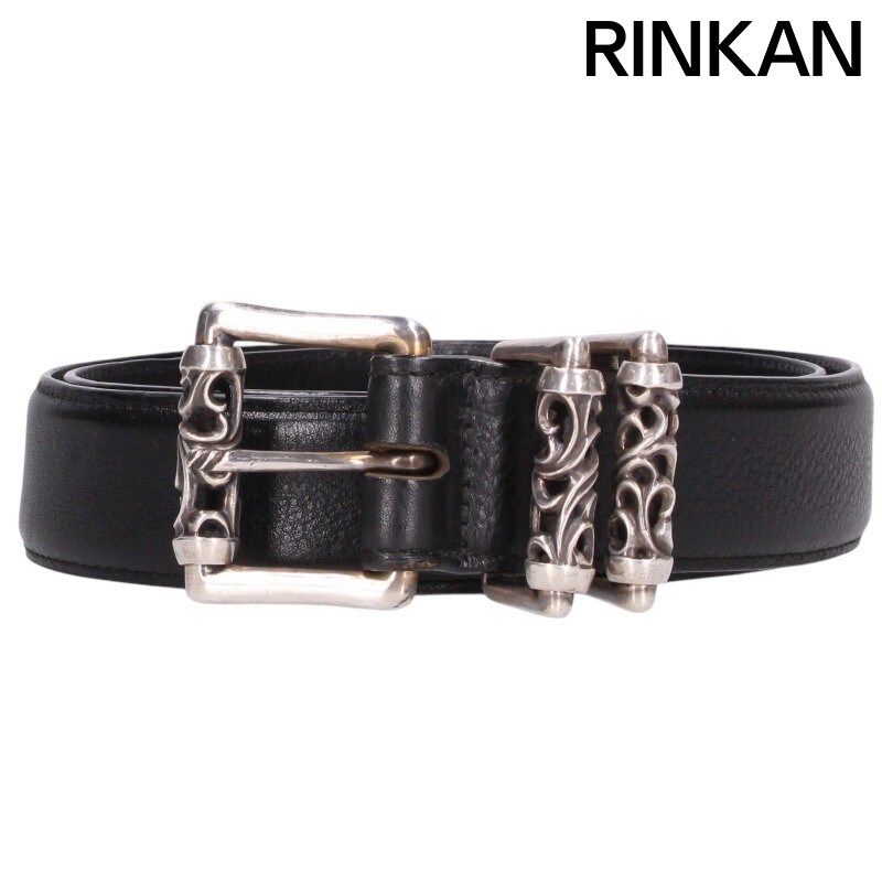 クロムハーツ BLT ROLLER 3PC1.5|1.5inch 3PCローラー レザーベルト メンズ 34