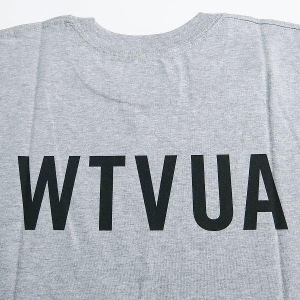 WTAPS ダブルタップス 20AW WTVUA SS TEE 202PCDT-ST02S スクリーンプリント ショートスリーブ Tシャツ グレー  半袖 カットソー