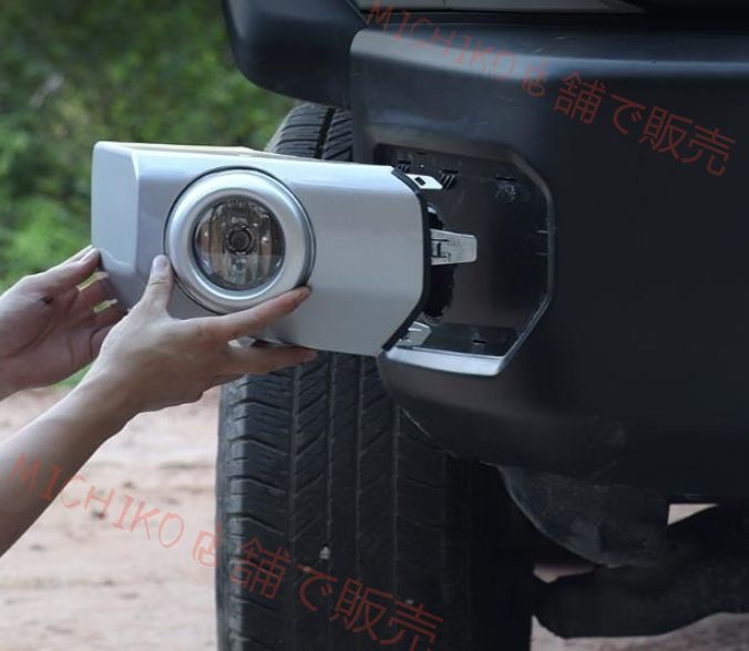 サイド2個セット 2006－2020年 FJクルーザー GSJ15W型 ２色選択 LED フロントバンパーフォグランプ フォグラント 外装 FFCRYSTALESIA_COM