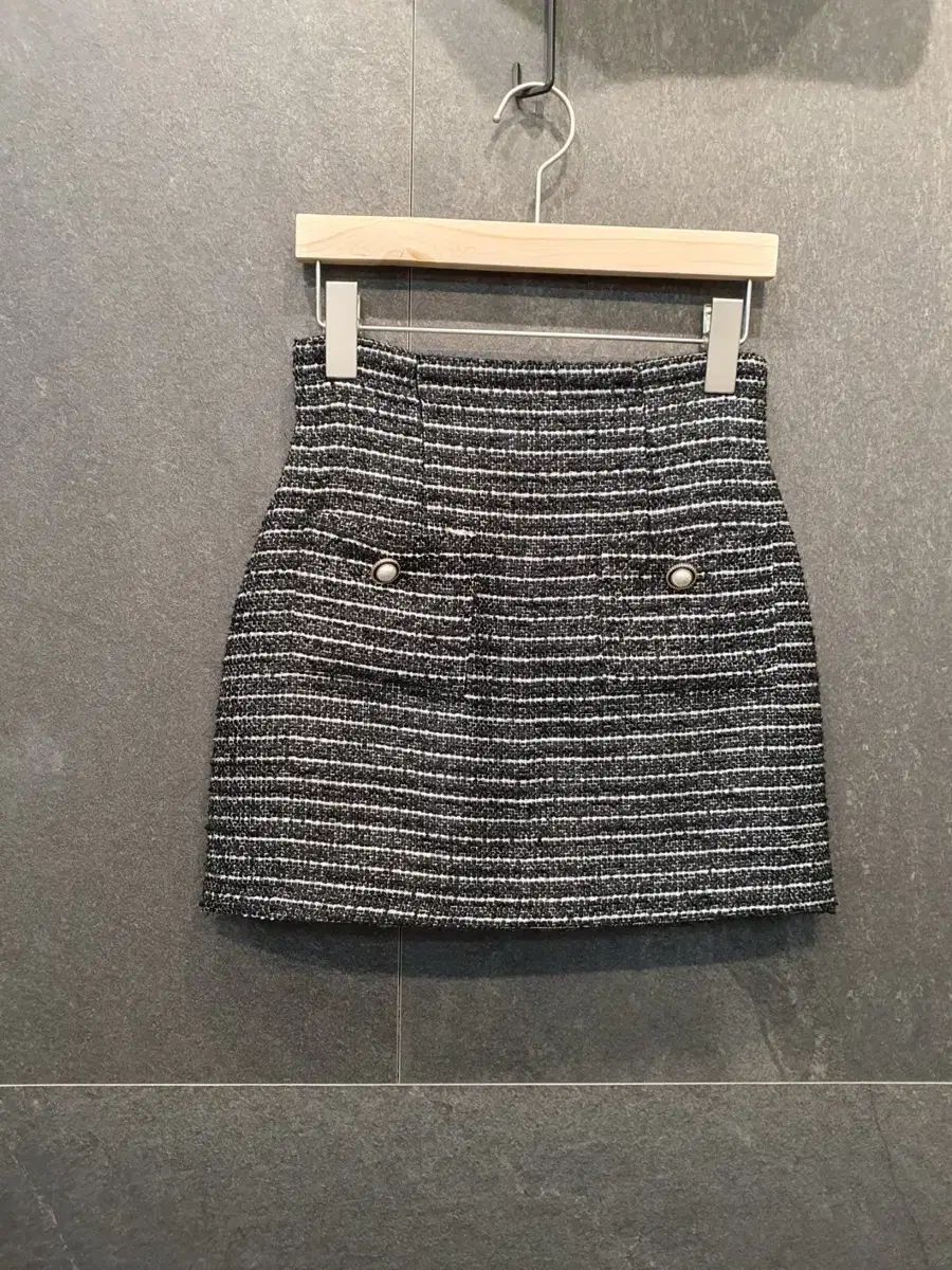 ジークスカートsmlレディースツイードスカート華奢フィットスリムグラムL