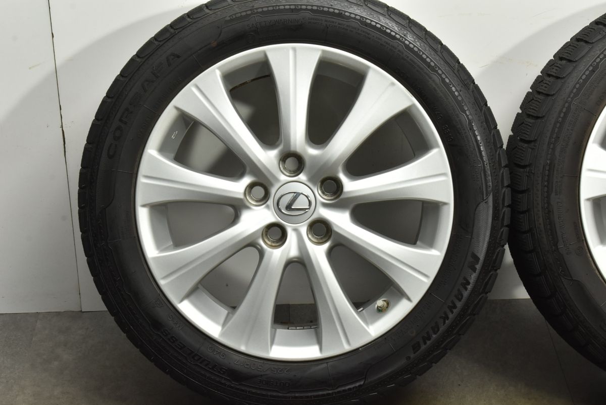 BS ECOPIA NH100 225/50R17 17インチ 夏タイヤ 4本 2020年製 バリ溝