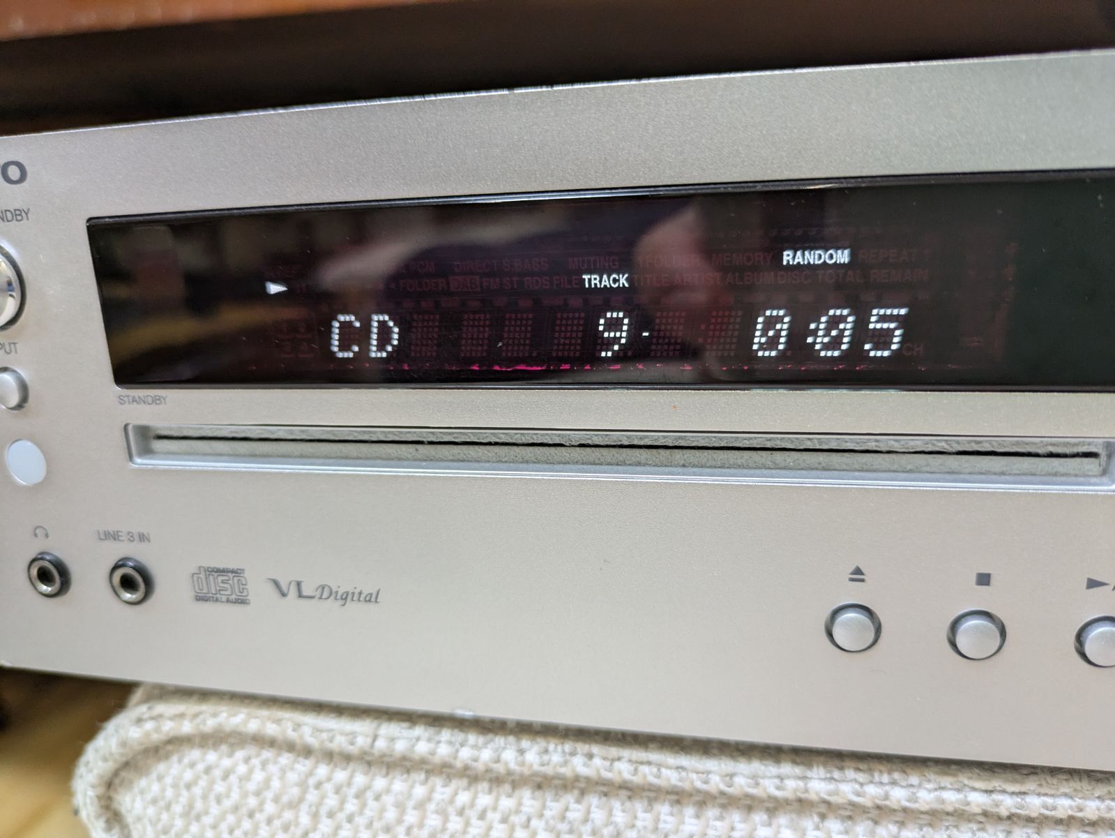 ONKYO CDレシーバー CR-S1 本体とリモコン スピーカーなし | Japonya