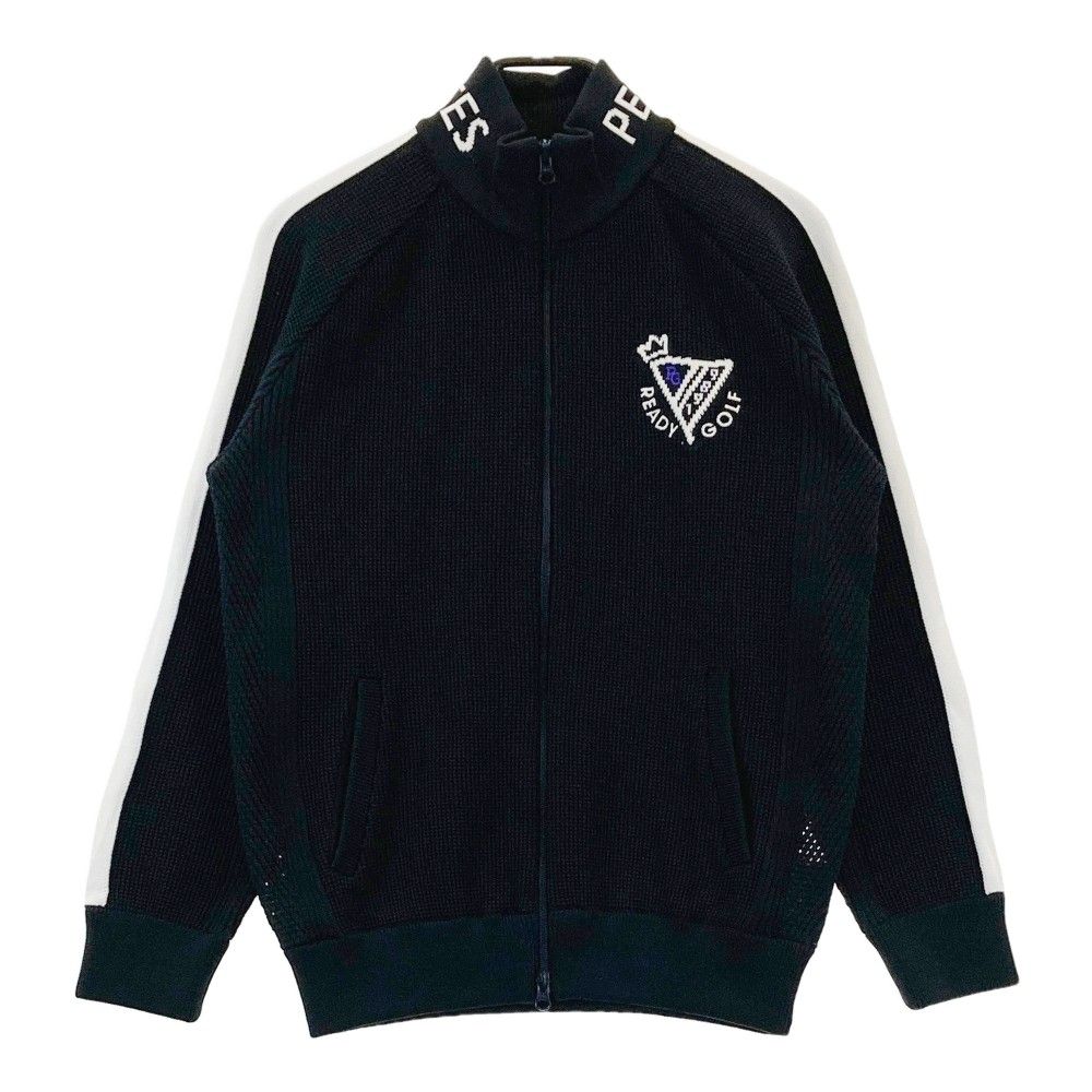 サイズ：4 PEARLY GATES パーリーゲイツ ニット ジップジャケット