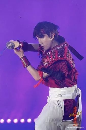 中古】生写真(ジャニーズ) Snow Man/阿部亮平/ライブフォト・膝