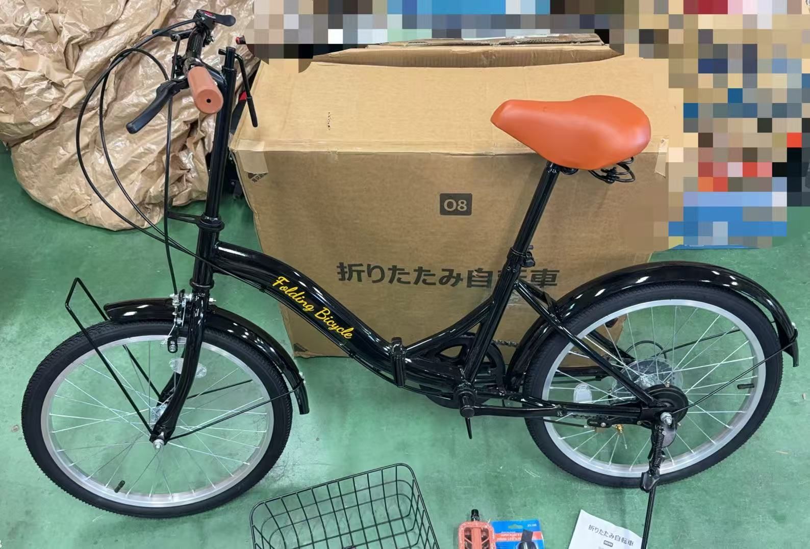 Mixiu 折りたたみ自転車 20インチ 軽量 素早く折畳 P-O8 シマノ６段変速||729111