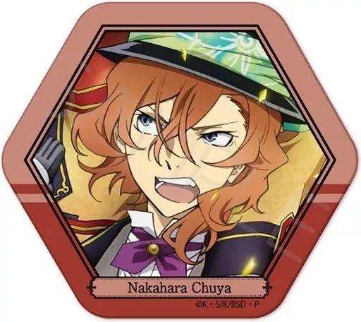 中原中也　缶バッジ 文豪ストレイドッグス 中原中也 缶バッジ 文豪ストレイドッグス 缶