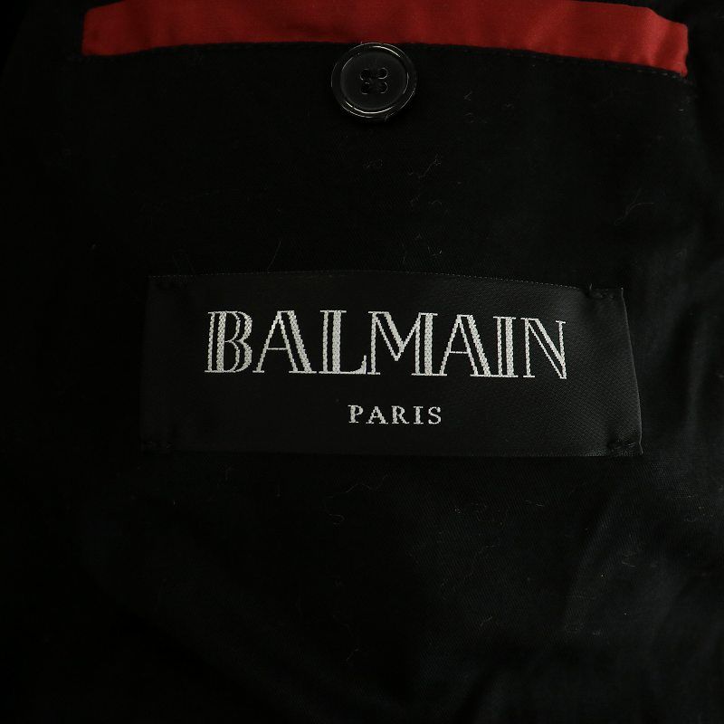 バルマン　バイカーズダウン バルマン BALMAIN 15AW BHR BLOUSON RIDERS バイカー ダウン