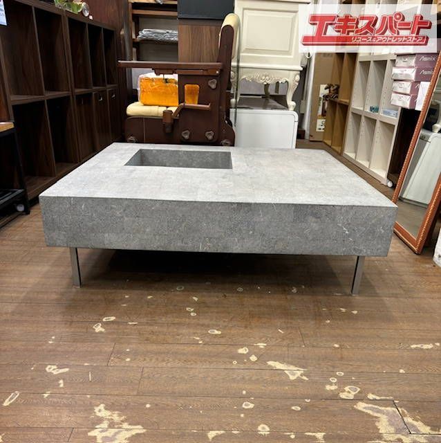 フクラ スクエア センターテーブル ストーン ELT001 湘南台店 HUKLA