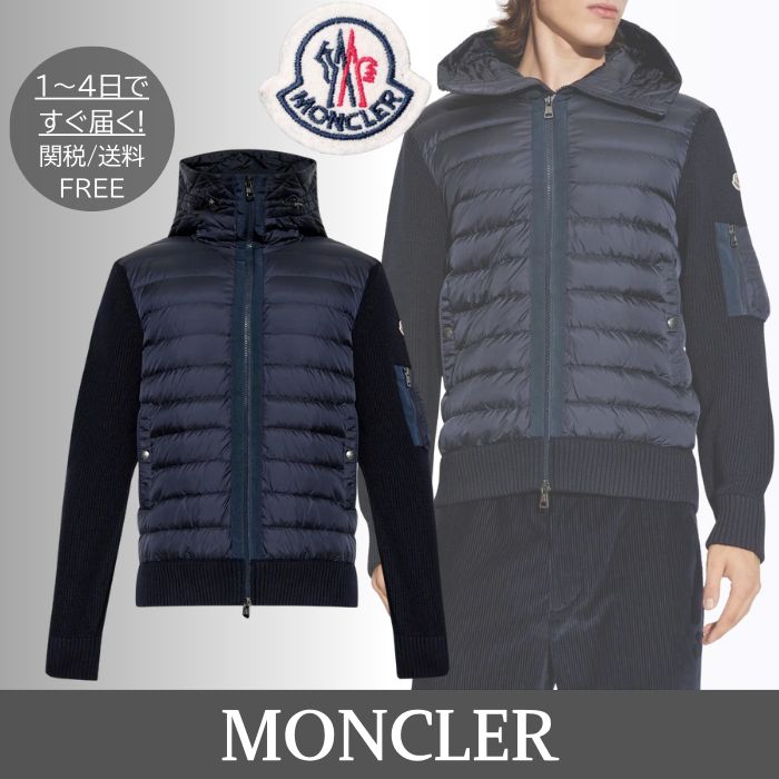 完売必至！】MONCLER フード付ダウン＆ニットカーディガン