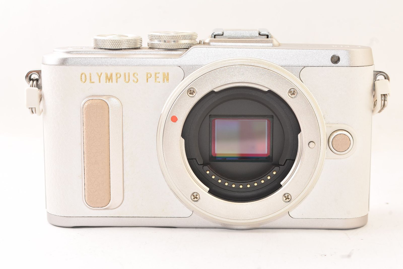 ジャンク品 OLYMPUS オリンパス PEN E-PL8 ボディ ホワイト ミラーレス一眼カメラ J2508018