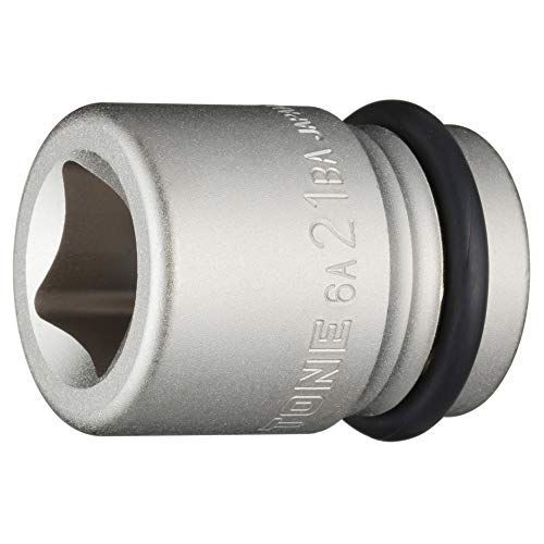 6A-21BA:二面幅:21mm トネ(TONE) インパクト用インナーソケット 6A-21BA 差込角19.0mm(3/4＂) 二面幅21mm