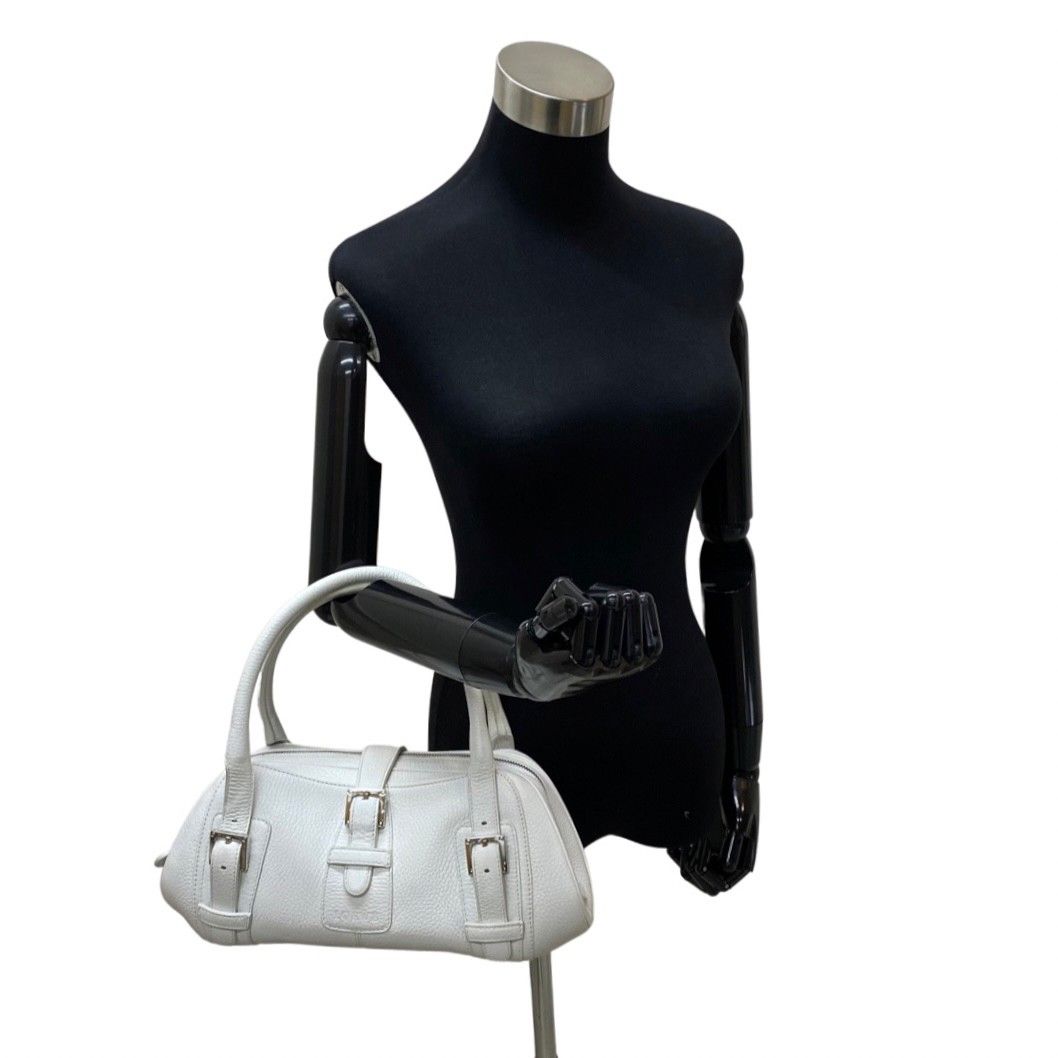 極 美品 レア品 保存袋付き LOEWE ロエベ センダ ロゴ 刻印