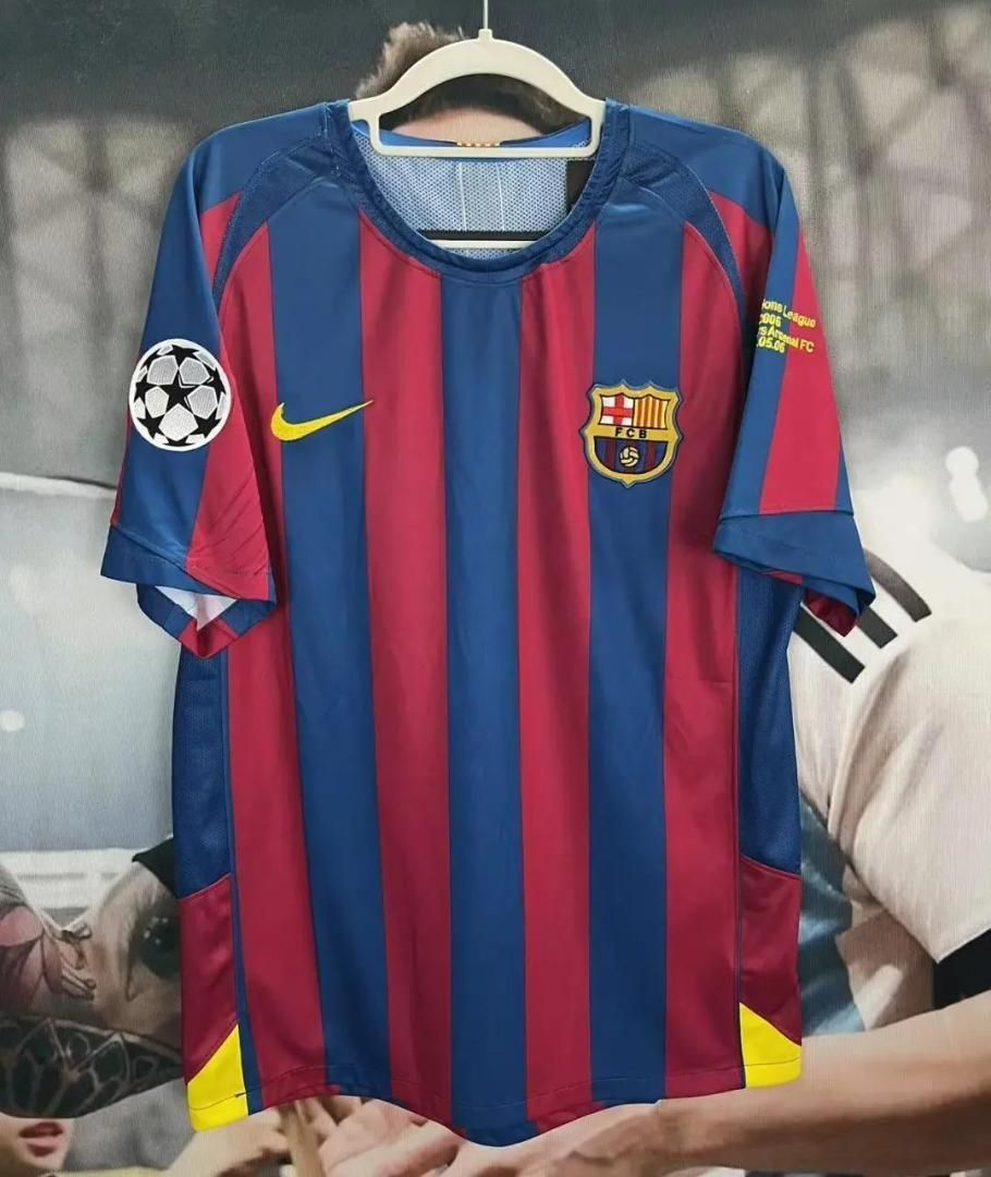 0506バルセロナユニフォーム10番 ロナウジーニョ 正規品