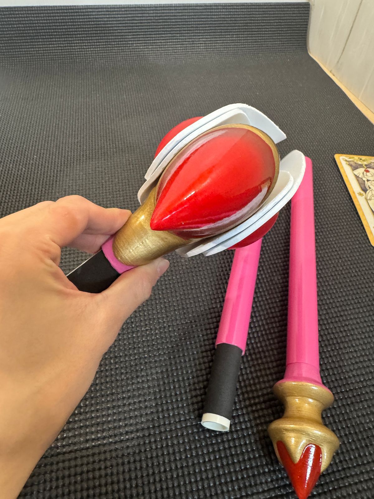 カードキャプターさくら CCさくら コスプレ ステッキ 組立 75cm 1度のみ使用 現状品 0626 WWW_IMPECCABLEHEALTHCARESERVICES_COM