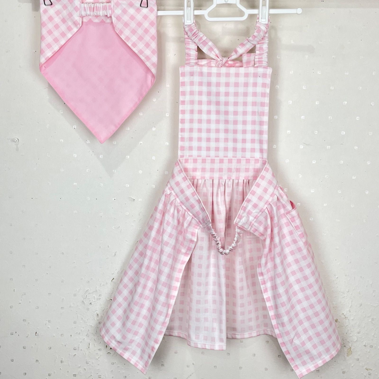 ハンドメイド子供服 前掛けエプロン付き ギンガムチェックワンピース 楽天市場】在庫僅か！【セール 40%OFF】【25年新作！】子供服
