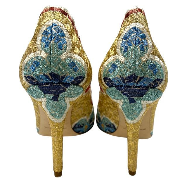 PELLICO ハイヒール レザー パイソン ポインテッドトゥ 1741A PELLICO  