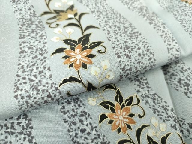 平和屋着物○訪問着 作家物 枝桜 金彩 反端付き 正絹 逸品 未使用