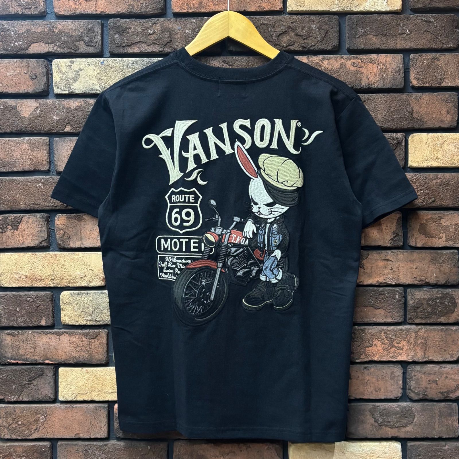 新品 VANSON xクローズ x WORST コラボ 長袖＆半袖TシャツM 黒