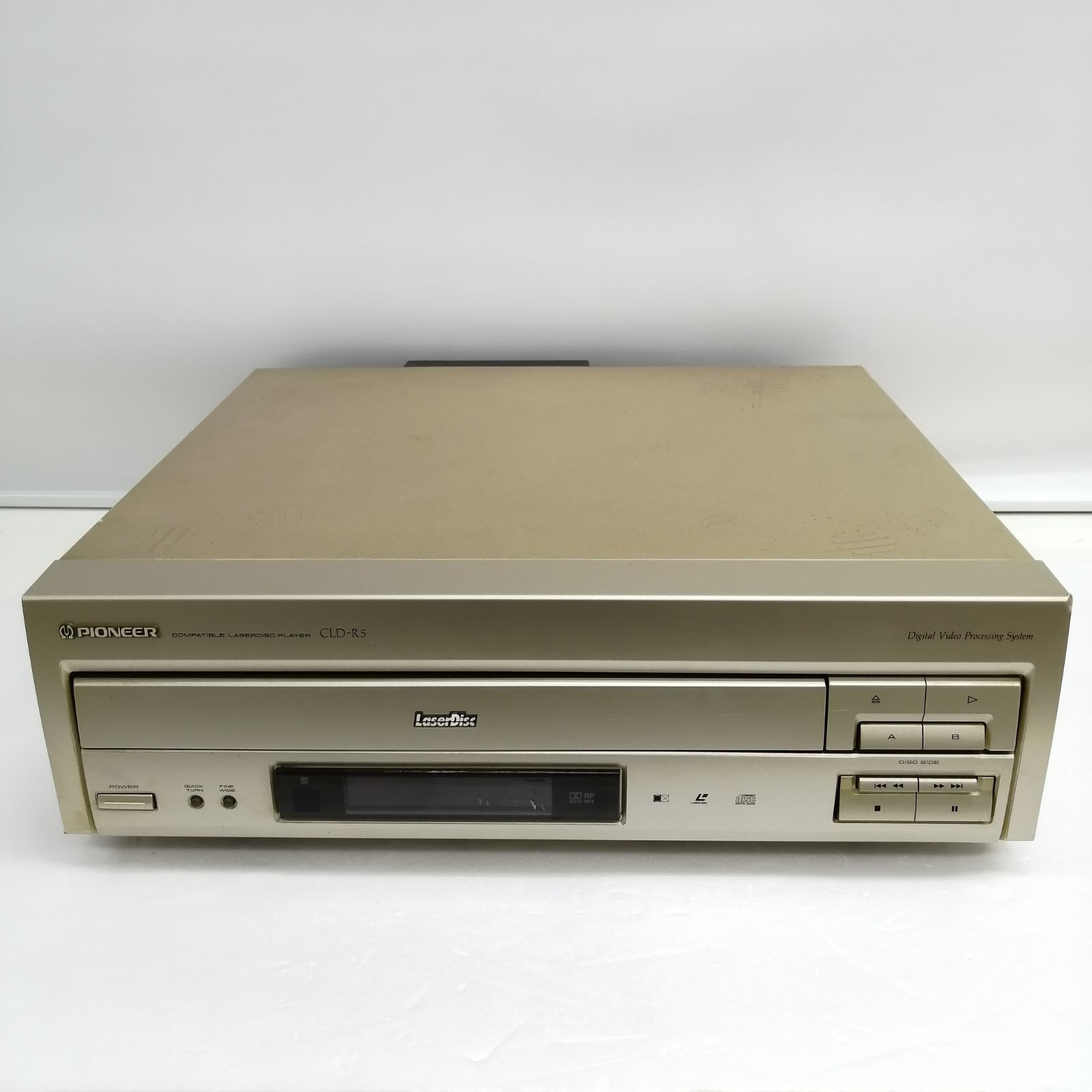 動作品】パイオニア LDプレイヤー cld-r5 - メルカリ