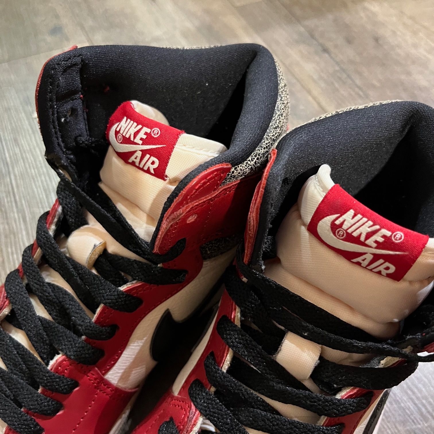 美品 NIKE AIR JORDAN 1 RETRO HIGH OG CHICAGO LOST & FOUND ナイキ 