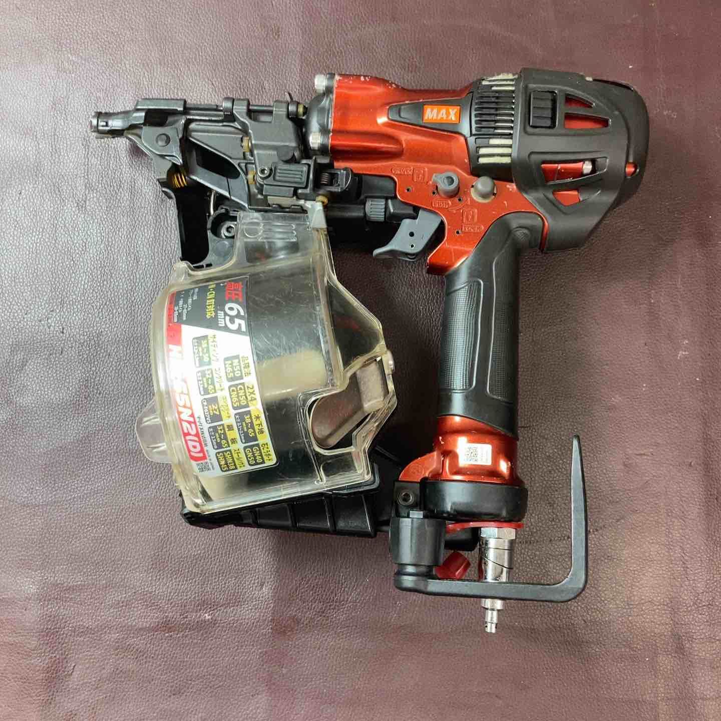 品 マックス MAX 65mm 高圧エア釘打ち機 HN-65N2 D -R エア工具 東大和店