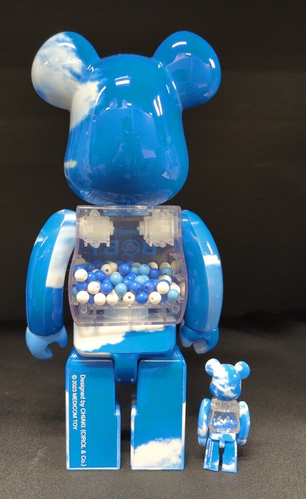 MEDICOMTOY BE@RBRICK MY FIRST BE@RBRICK B@BY BLUE SKY ver.
