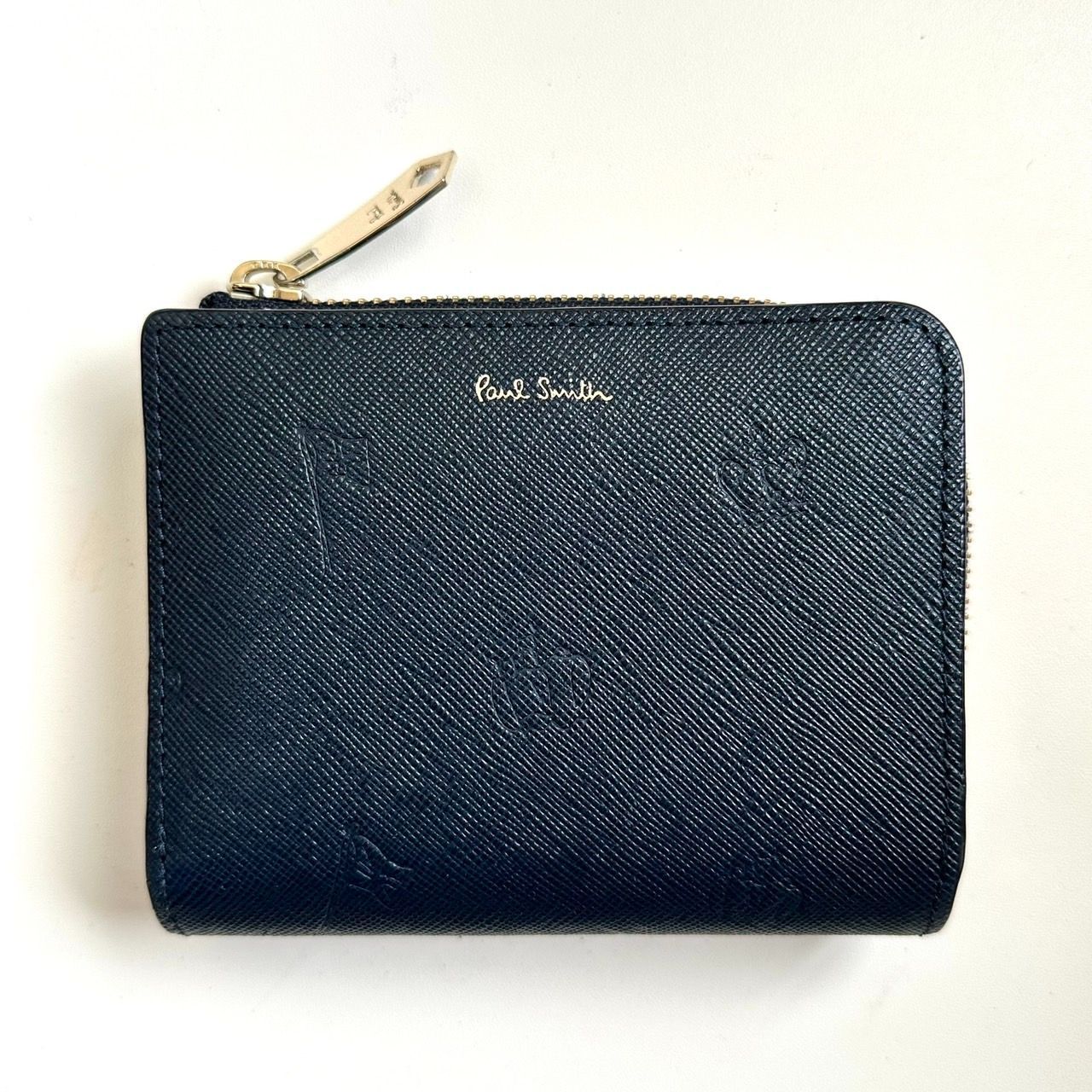 【極美品】paul smith ポールスミス　二つ折り　財布　ポールドローイング Paul Smith 美品 ポールスミス 二つ折り財布 873584 ポール