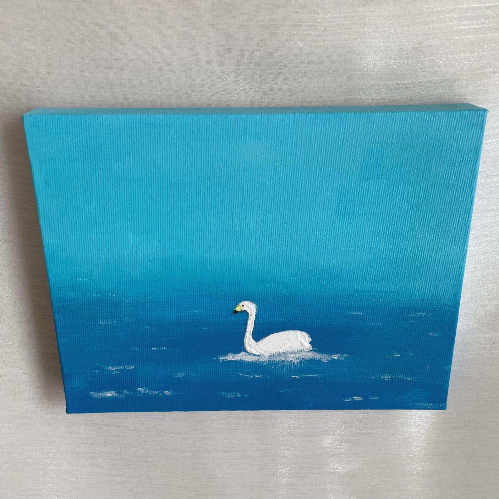 絵画　アクリル画　原画　蒼月　そうげつ　ブルームーン　テクスチャーアート　Ｓ.Ｉ 絵画 アクリル画 原画 蒼月 そうげつ ブルームーン テクスチャー