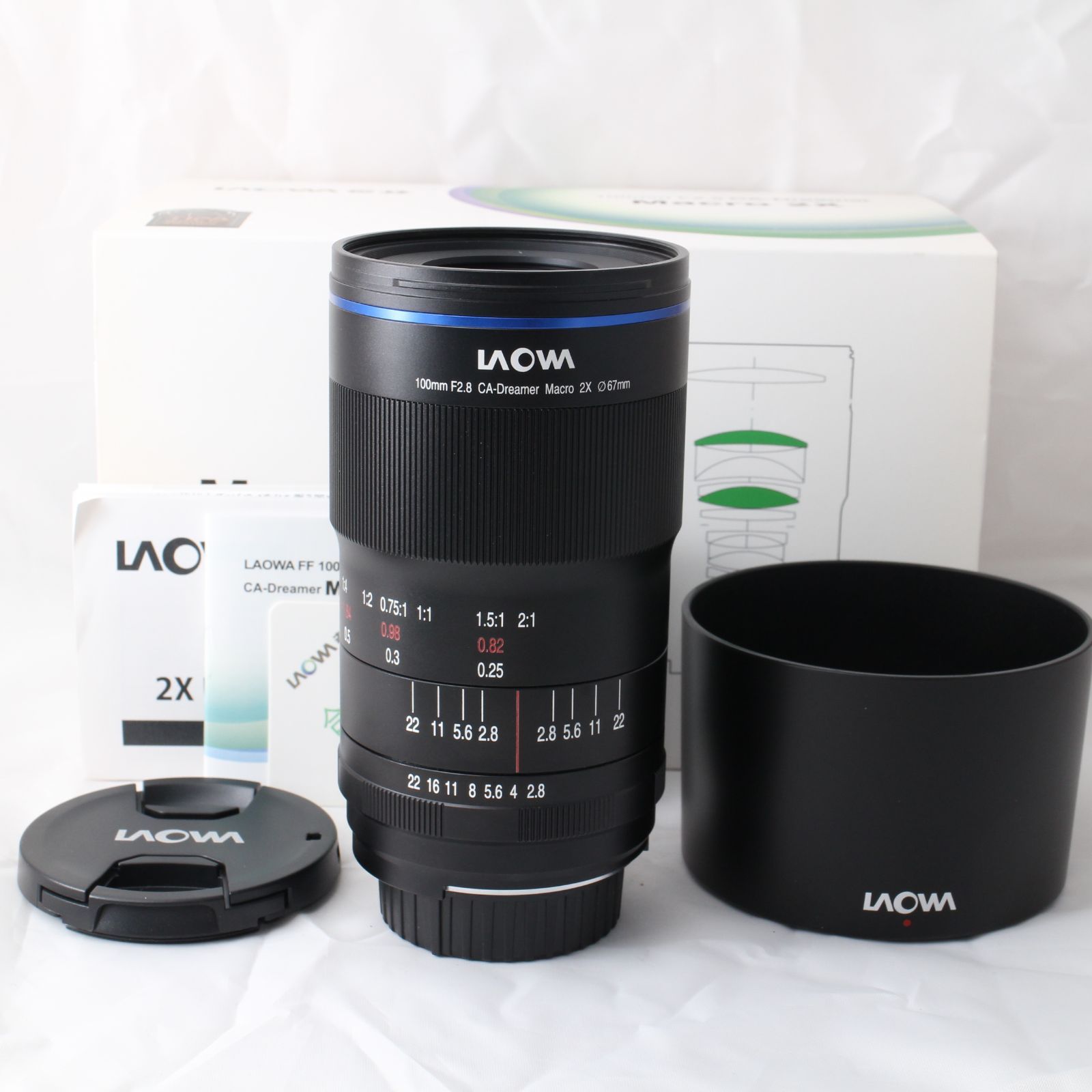 限定値下げ】100mmマクロレンズ F2.8 CA-Dreamer 2Xラオワ