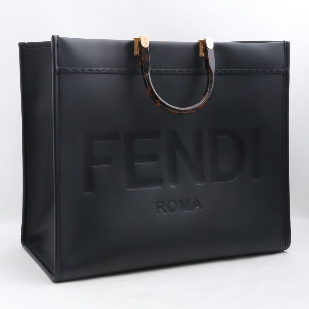 FENDI フェンディ サンシャイン ラージ フェンディ サンシャイン ミディアム レザー ブラック | Fendi