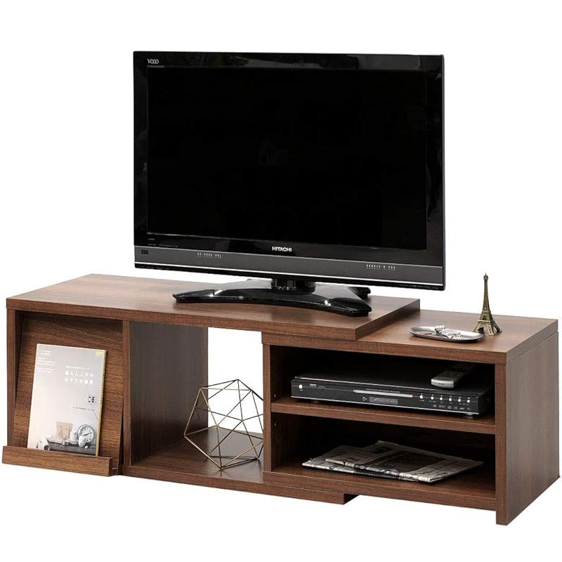 在庫セール リーテンスタッド LITENStaD フラップ収納付き 伸縮テレビ台 TVボード 幅 89 ～130 cm ヴィンテージ 00-350-vt 1