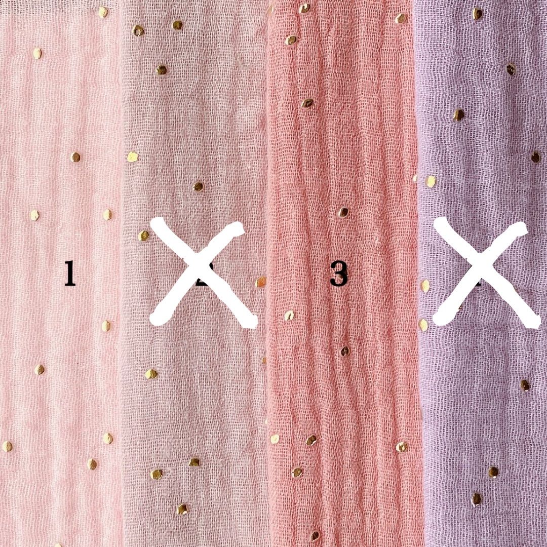 生地見本 フランス製Poisダブルガーゼ