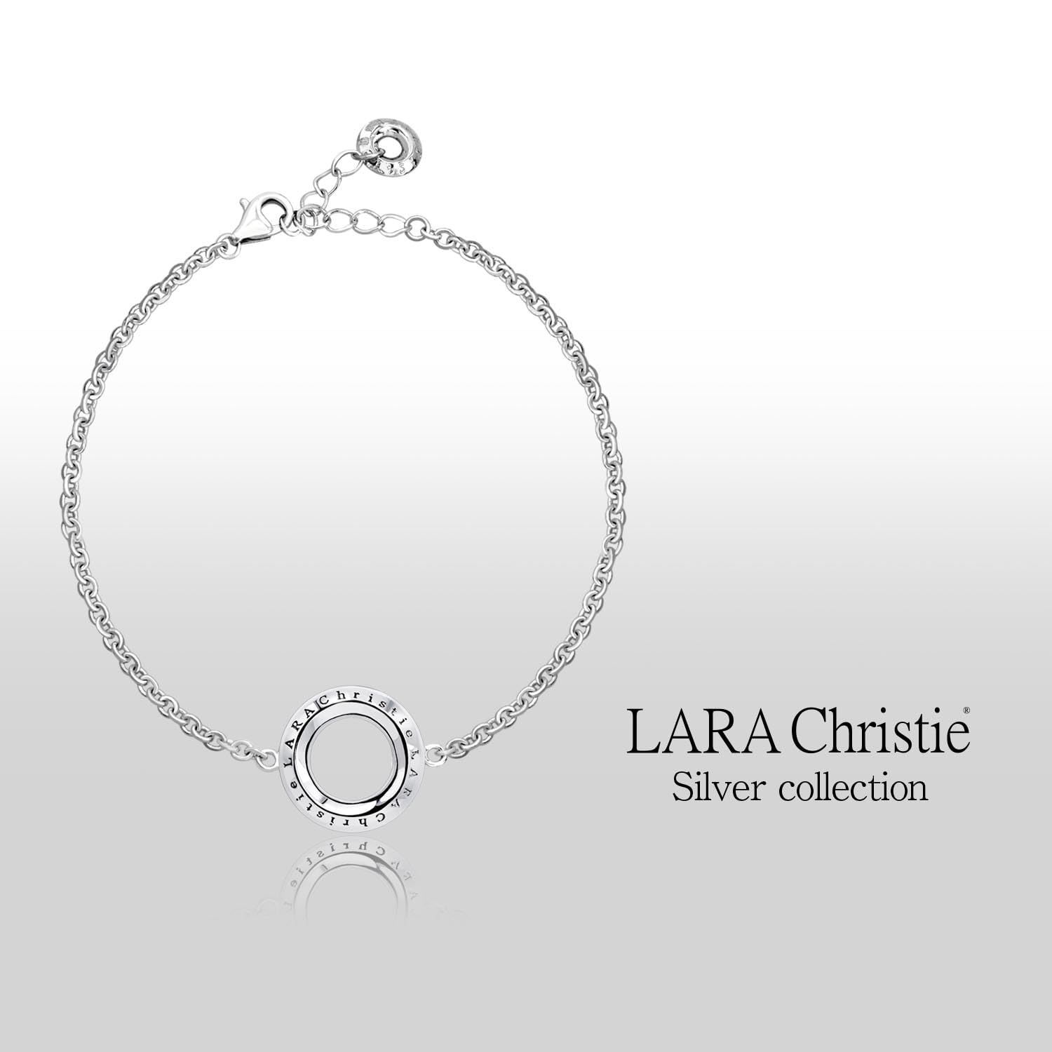 人気商品 ララクリスティー ブレスレット ローラシア WHITE Label b5719-w