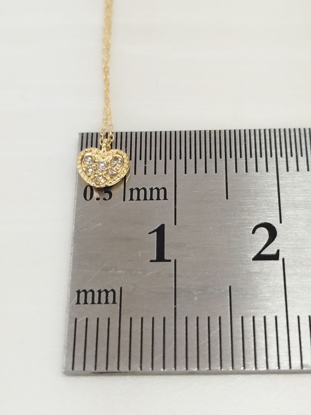 M02057□1003 ディーコレクション D-COLLECTION 18K イエローゴールド ダイヤモンドネックレス 0.03ct  DN13799BYG - メルカリ