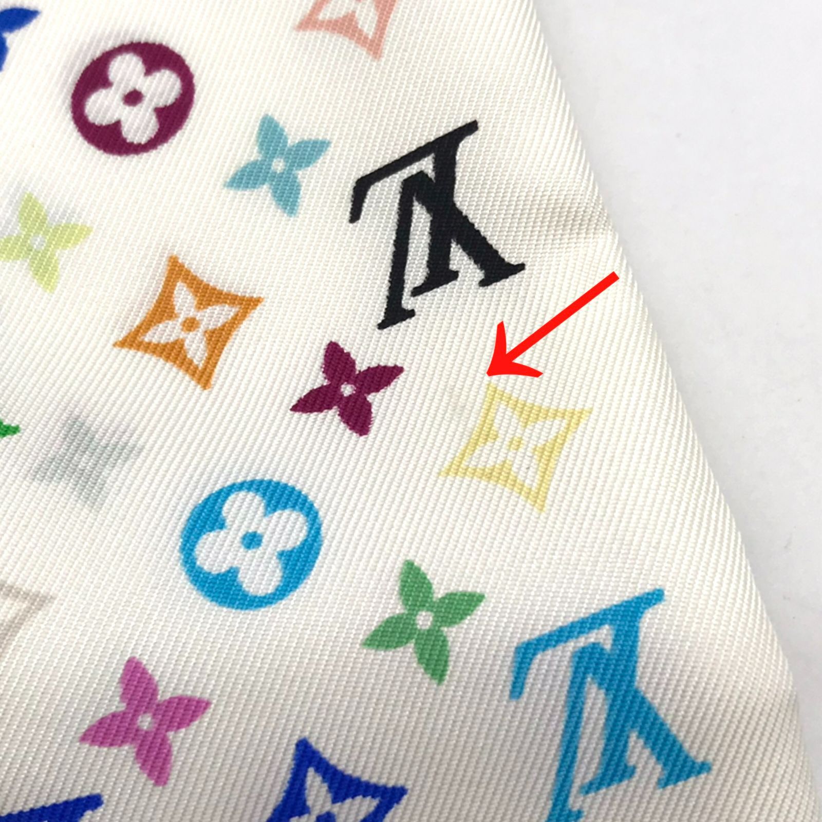 ▽Louis Vuitton/ルイヴィトン バンドー スカーフ モノグラム